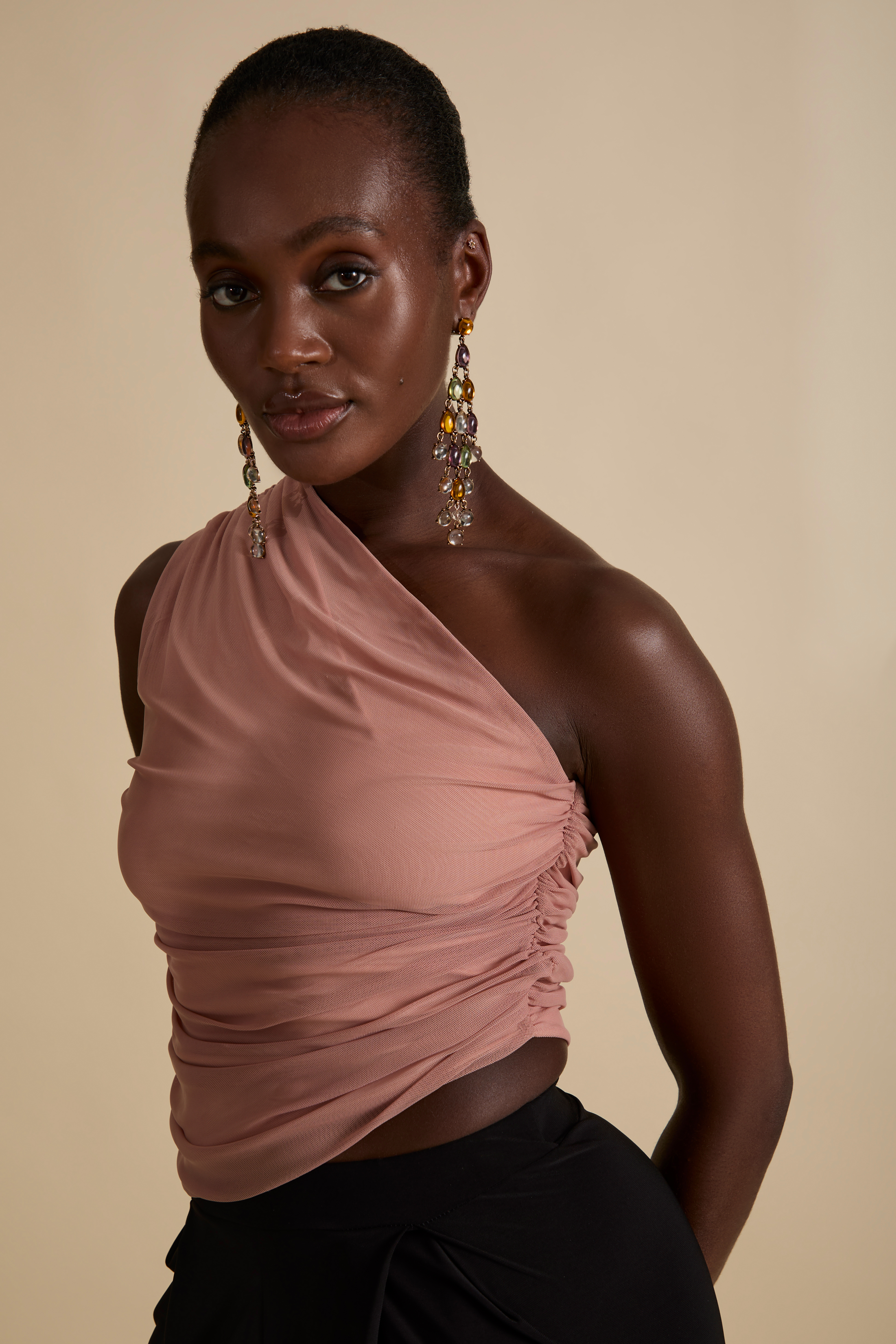 AURA TOP - Old Rose