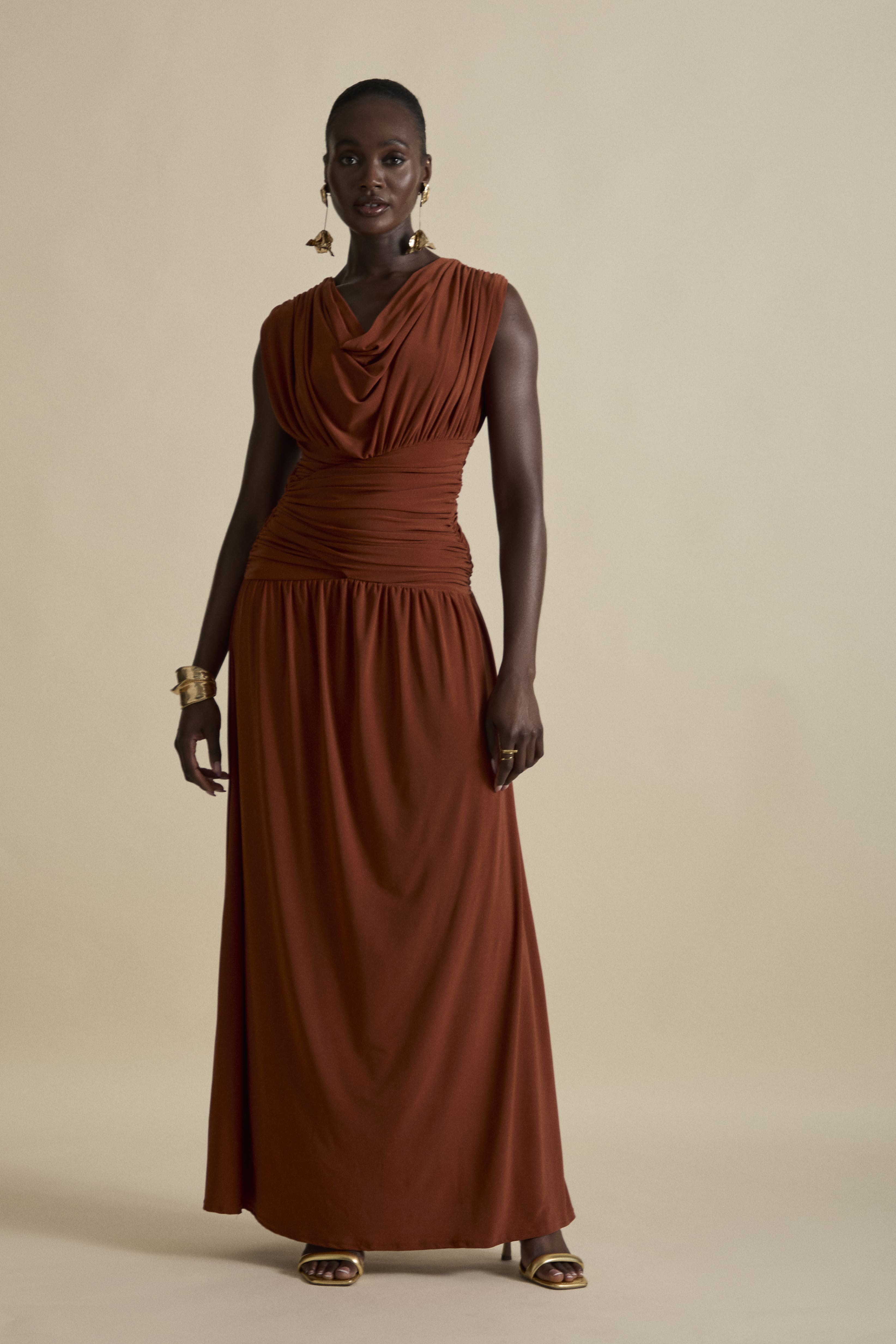 DAPHNE MAXI DRESS - Hawaiian Sunset