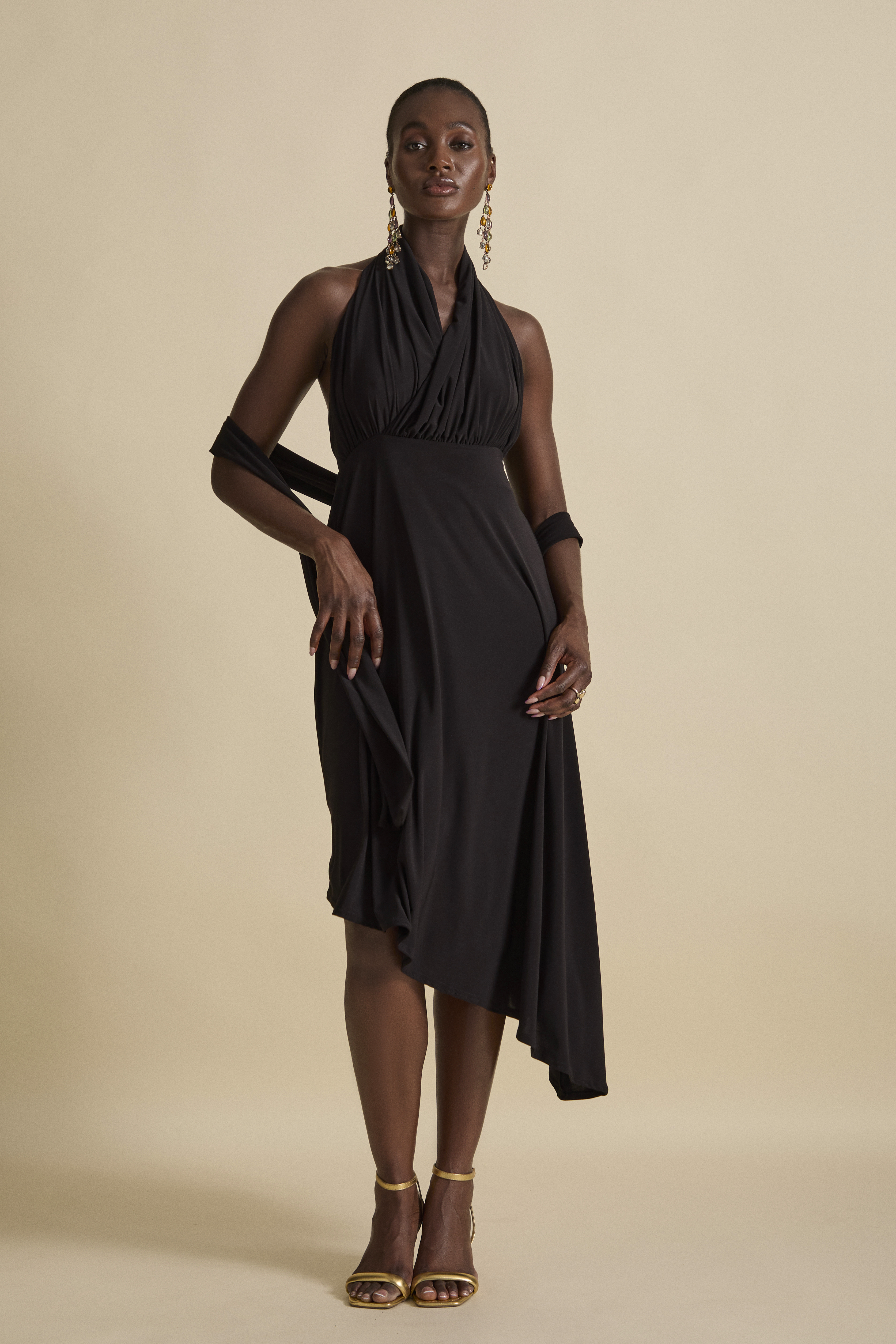 GAIA MIDI DRESS