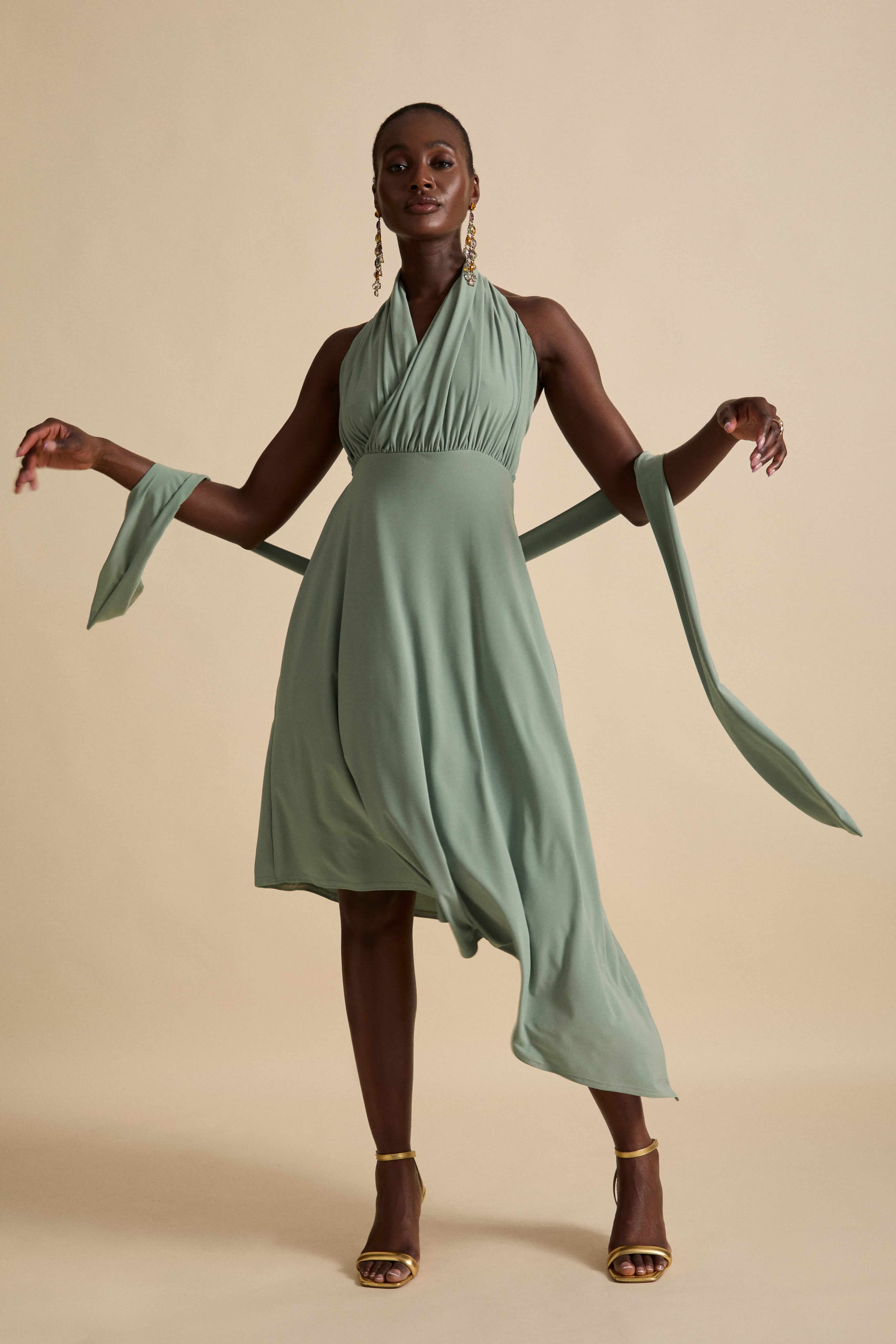 GAIA MIDI DRESS