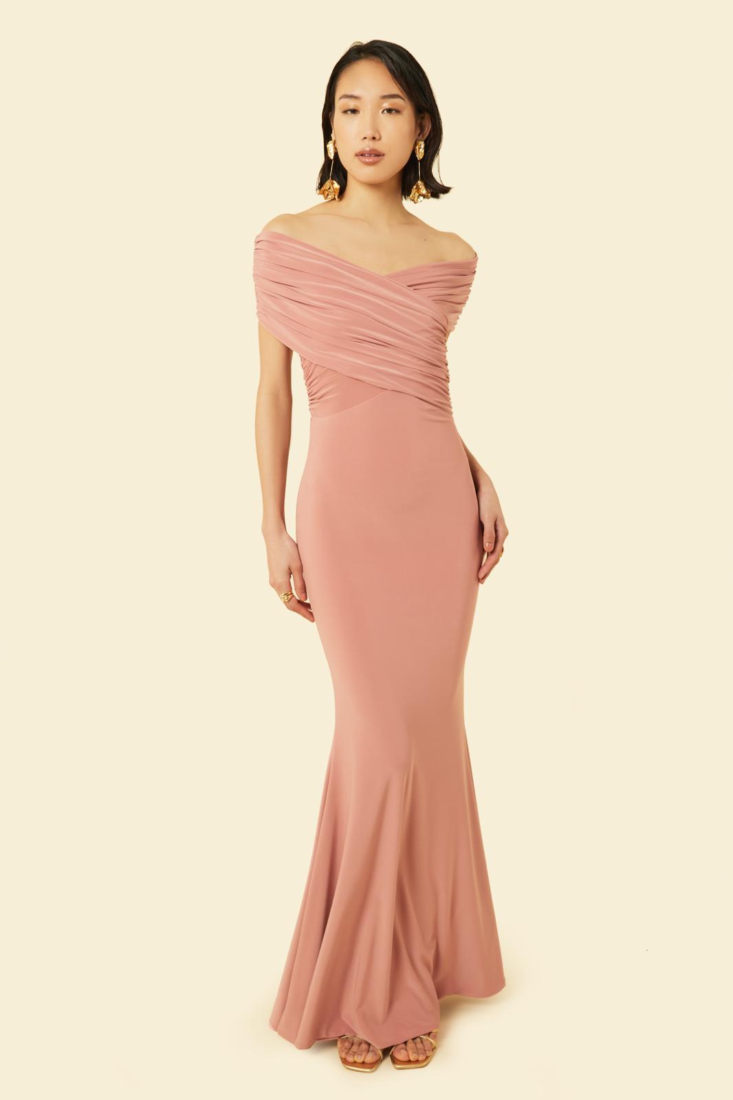 PRIMULA MAXI DRESS - Old Rose