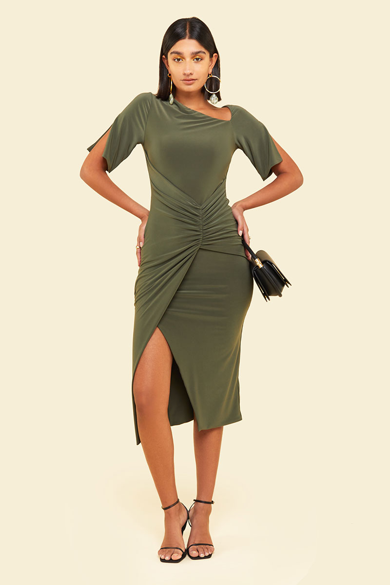 LATICA MIDI DRESS